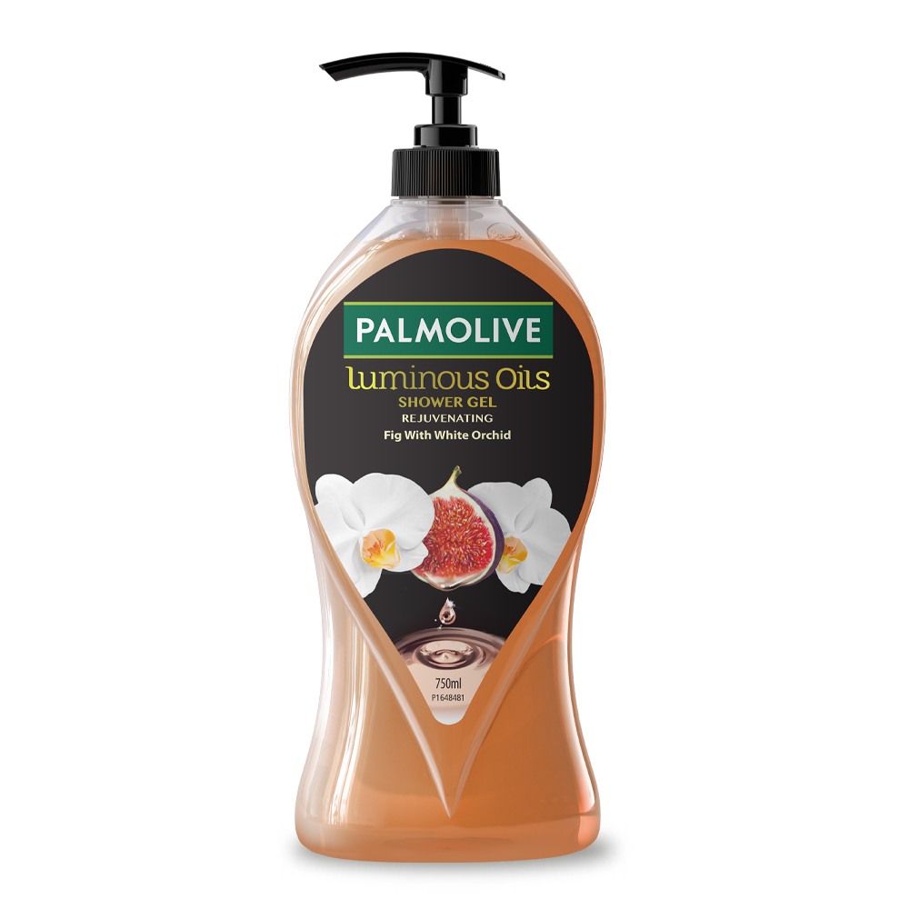Palmolive Luminous Oils Shower Gel - Fig & White Orchid 750ml